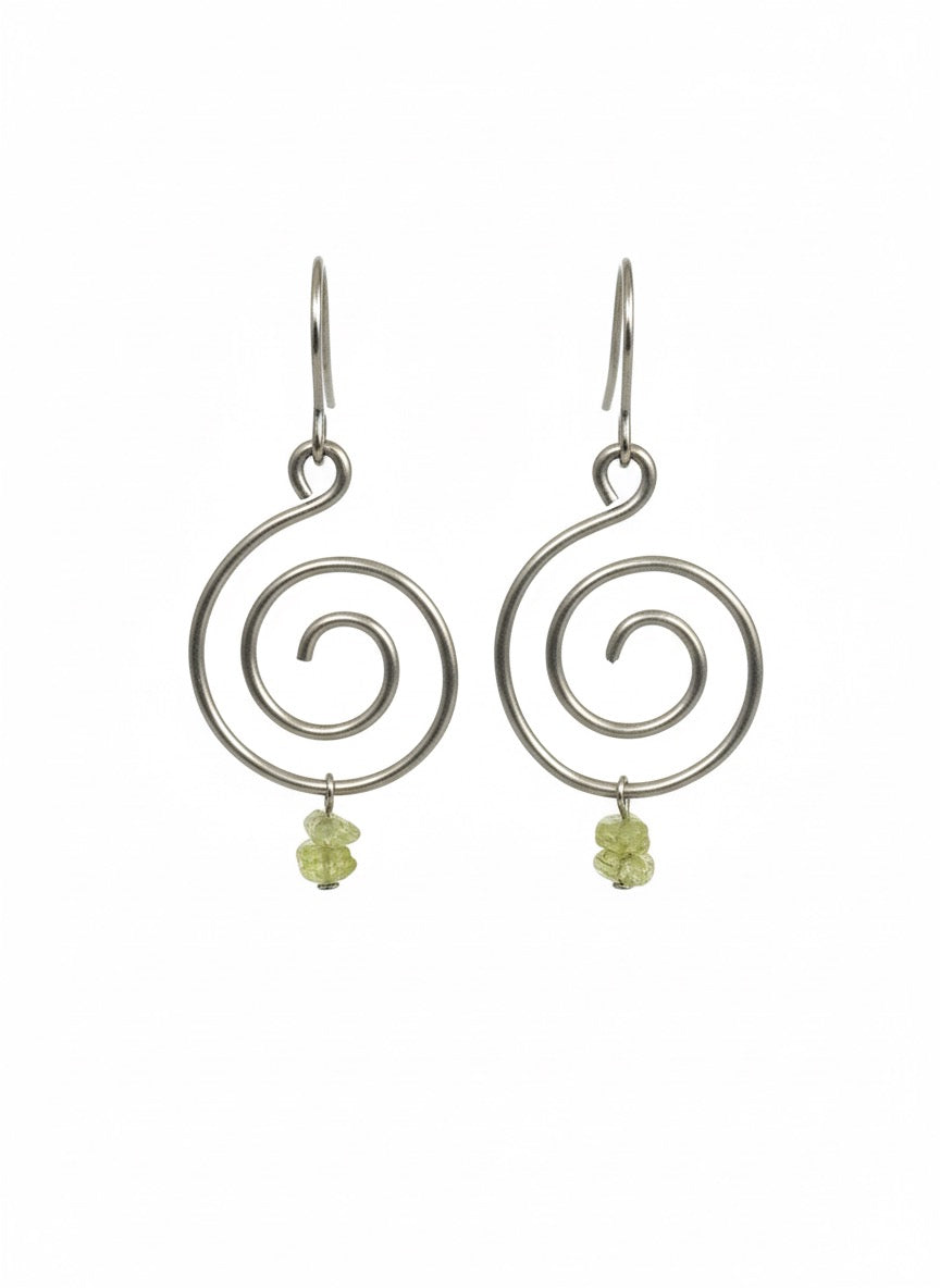 Peridot Spirals