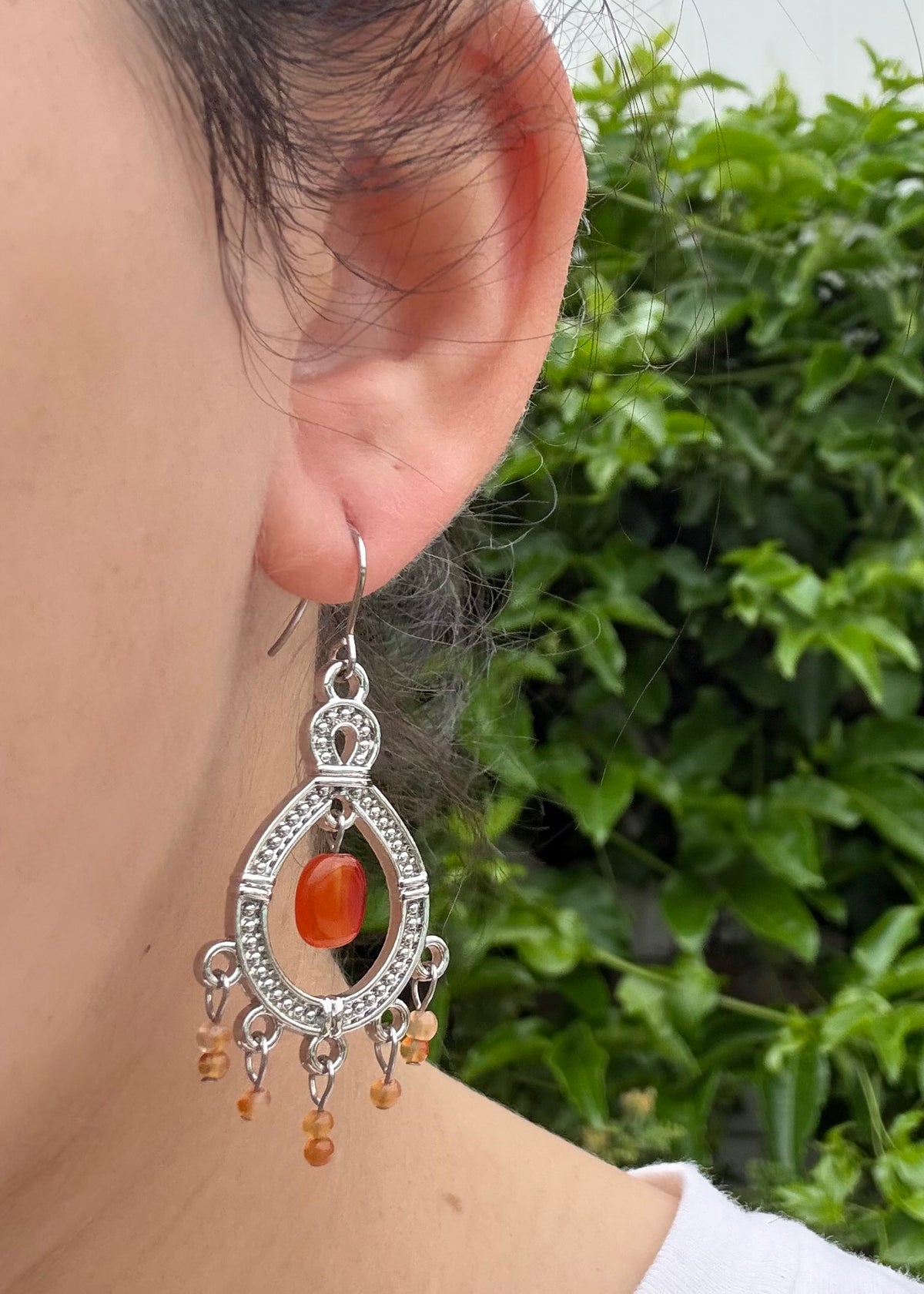 Carnelian Festival Earrings